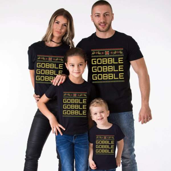 Gobble Thanksgiving Shirts, Gobble Gobble, Matching Family Shirts