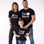 The Spook The Terror The Villain, Matching Family Shirts