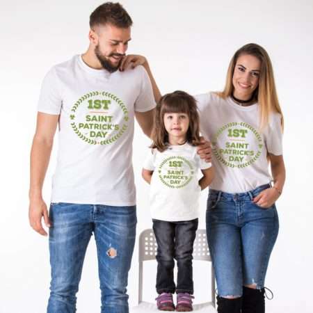 1st St Patrick's Day, Matching Family Shirt, St Patrick's Day Gift