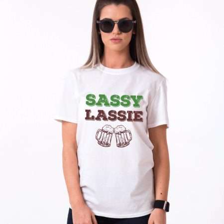 Sassy Lassie Shirt, St. Patrick's Day Shirt, Funny Womens Shirt