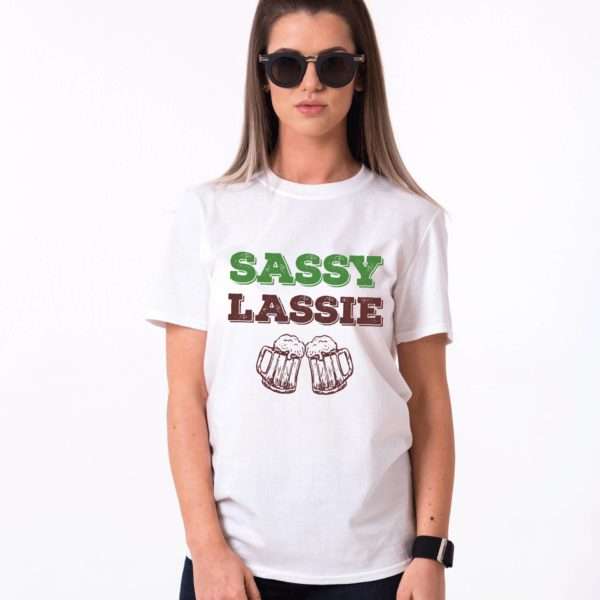 Sassy Lassie Shirt, St. Patrick’s Day Shirt, Funny Womens Shirt
