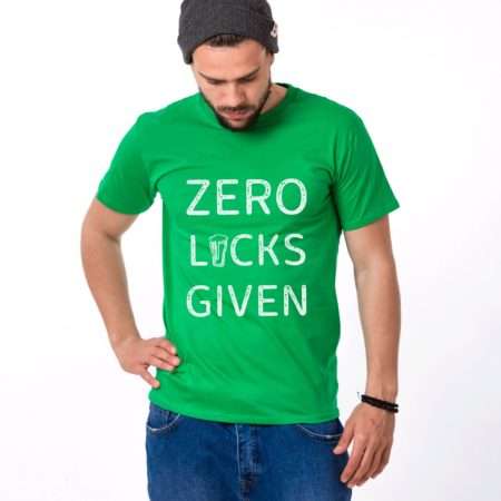 Zero Lucks Given Shirt, St. Patrick's Day Shirt, Couples Shirts