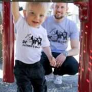 Our First Father's Day Shirts, Bears, Father's Day Gift, Daddy and Me Shirts