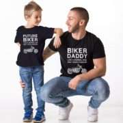 Biker Dad, Future Biker, Matching Daddy and Me Shirts, Father and Son Shirts