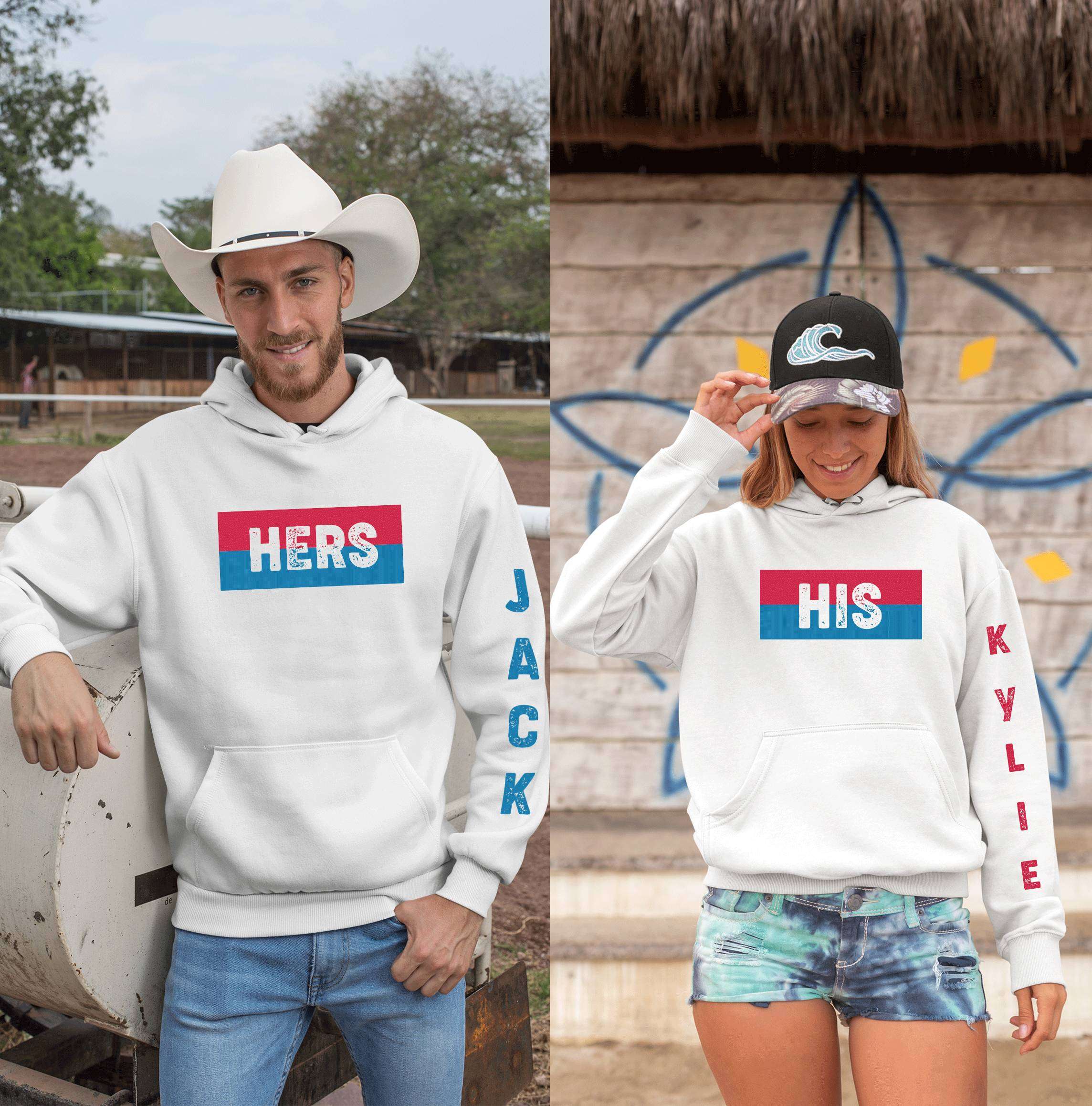 boyfriend and girlfriend matching sweaters