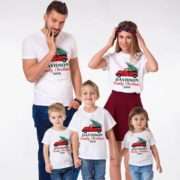 Christma Pjs Family Shirts, Tree on Truck, Matching Family Shirts