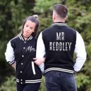 Personalized Wedding Jackets, Mr Mrs Custom Matching Varsity Jackets