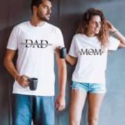 Mom Dad Custom Shirts, Matching Couples Shirts, Gift for Parents