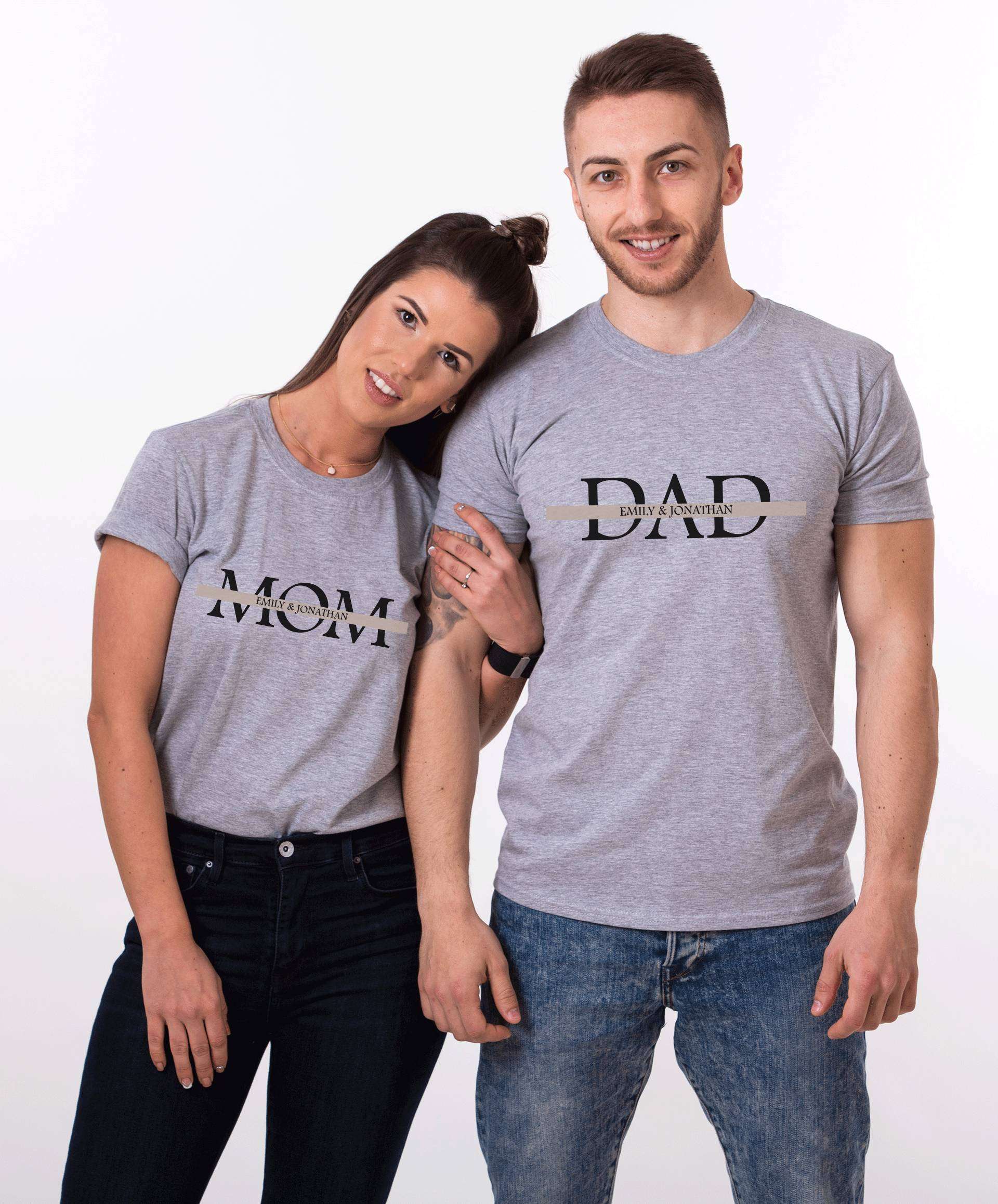 Custom Parents Gift, Mom And Dad Gift With Kids Name, Mom And Dad